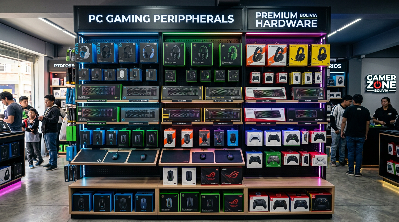 Accesorios juegos - teclados, ratones y headsets para PC